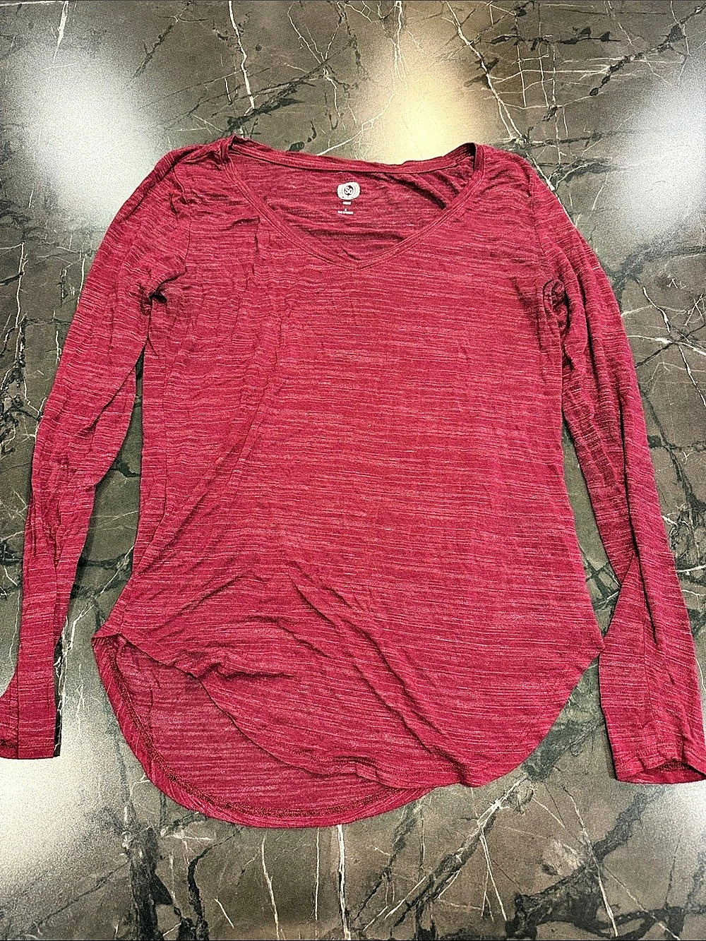 SO Long Sleeve Top in Red